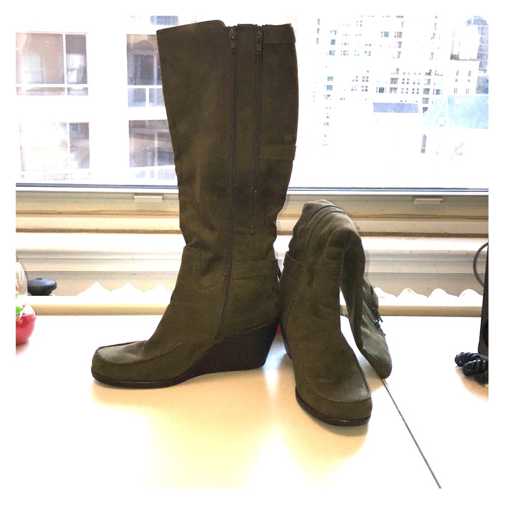 Aerosoles Faux Suede Boots